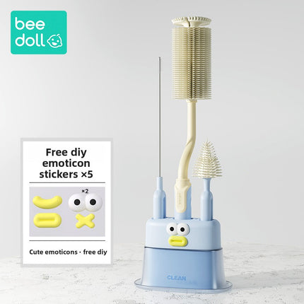 silicone bottle brush