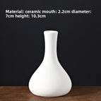 Bisque Vase Jade Pot Vase 10cm