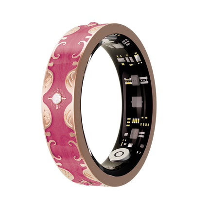 Enamel-colored smart ring bracelet