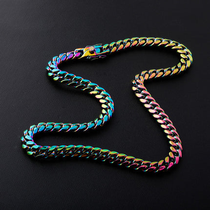 Quenched color Cuban chain