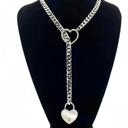 Hip Hop Metal Chain Necklace