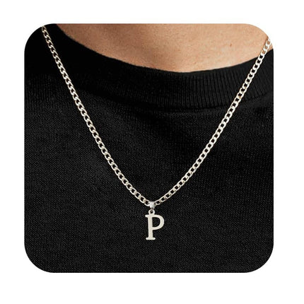 26-letter pendant necklace