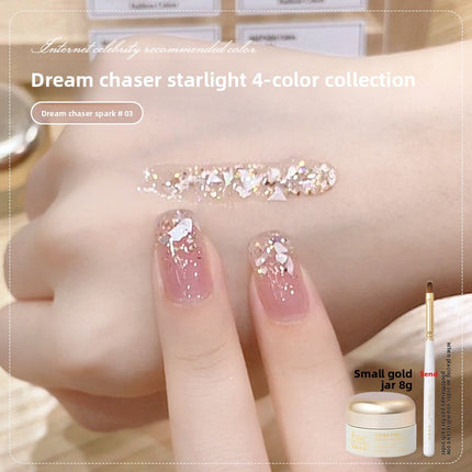 Fine Glitter Nail Polish Gel