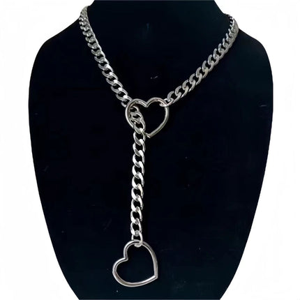 Hip Hop Metal Chain Necklace