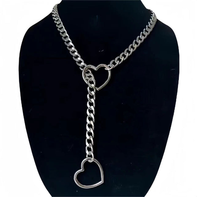Hip Hop Metal Chain Necklace