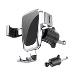 YC08 Mirror Hook Bracket Silver