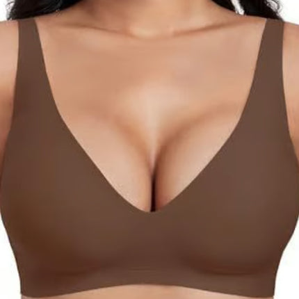 Silent and without steel rings bra