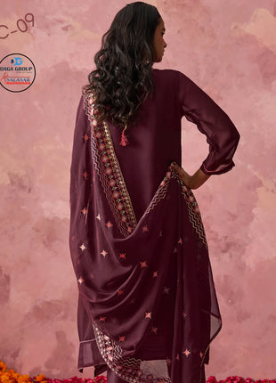 Elegant Premium Polyester Slim Fit Indian & Pakistani Style Women's Kurta/Kurti Trending for Weddings Parties Casual All Seasons