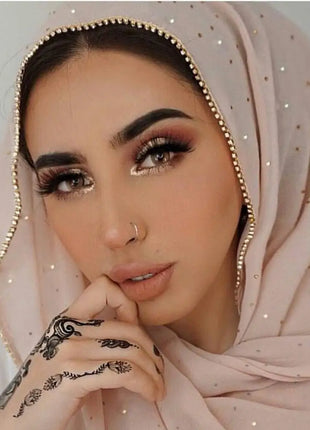 Luxury gold Chiffon Head Scarf solid Soft Long Muslim Scarves For Women Hijab musulman femme Shawl and Wrap foulard islamique