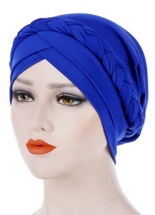 Head Scarf for Muslim Women Solid Cotton Turban Bonnet Hijab Caps White Pearl Inner Hijabs Femme Musulman Arab Wrap Turbantes