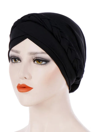 Head Scarf for Muslim Women Solid Cotton Turban Bonnet Hijab Caps White Pearl Inner Hijabs Femme Musulman Arab Wrap Turbantes