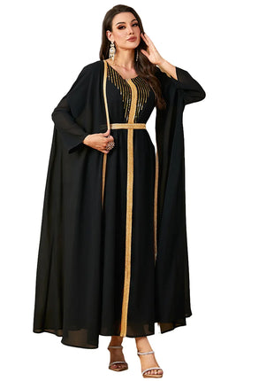 Europe Fashion Casual Maxi Dresses for Women Embroidery Lace Dress