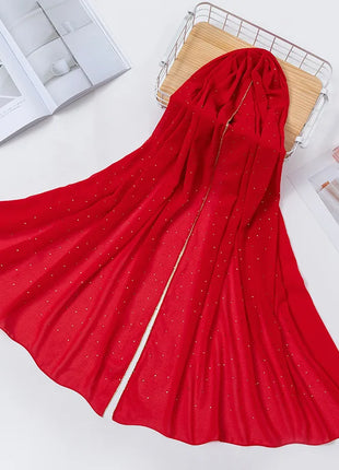 Luxury gold Chiffon Head Scarf solid Soft Long Muslim Scarves For Women Hijab musulman femme Shawl and Wrap foulard islamique