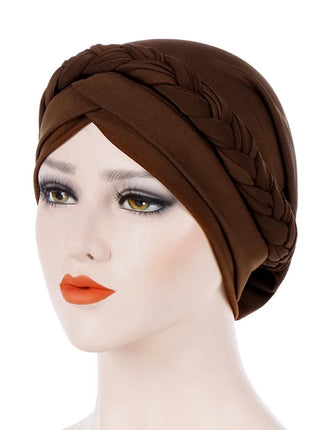 Head Scarf for Muslim Women Solid Cotton Turban Bonnet Hijab Caps White Pearl Inner Hijabs Femme Musulman Arab Wrap Turbantes
