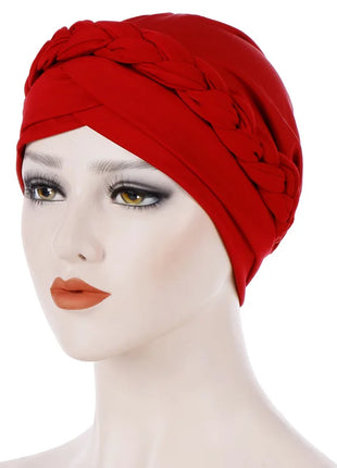 Head Scarf for Muslim Women Solid Cotton Turban Bonnet Hijab Caps White Pearl Inner Hijabs Femme Musulman Arab Wrap Turbantes