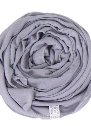35 Colors Women High Quality Jersey Hijab Scarf Cotton Plain Elasticity Shawls Maxi Hijabs Muslim Head Wraps Turbans 180*85Cm