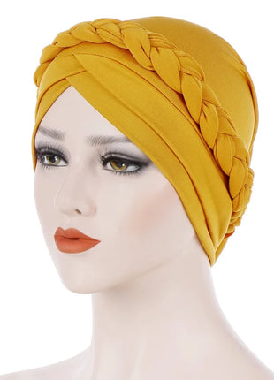 Head Scarf for Muslim Women Solid Cotton Turban Bonnet Hijab Caps White Pearl Inner Hijabs Femme Musulman Arab Wrap Turbantes