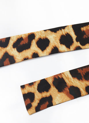 Muslim Abaya Dress Women Dubai Dresses Jalabiya Leopard Print Vestidos Modest Robe Morocco Arab Abayas Kaftan Islam Ramadan