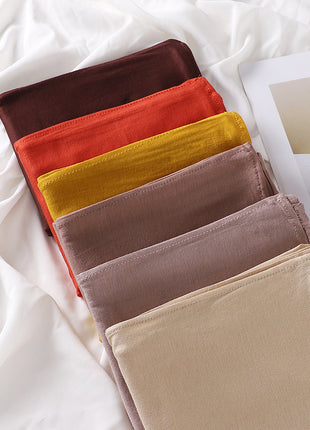 Big Size Jersey Hijabs for Woman Turban Mercerized Cotton Hijab Scarf Shawl Turbans for Women Headscarf Scarves Ramadan Foulard