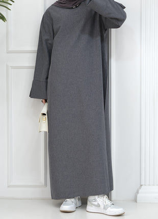 2024 New Dubai Abaya for Muslim Women Eid Ramadan Modest Dress Türkiye Loose Large Elegant Dress Gown Female Islam Clothing