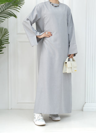 2024 New Dubai Abaya for Muslim Women Eid Ramadan Modest Dress Türkiye Loose Large Elegant Dress Gown Female Islam Clothing