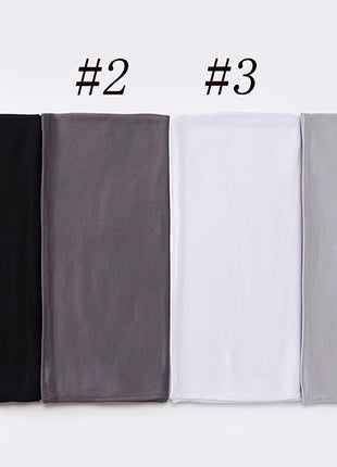 Big Size Jersey Hijabs for Woman Turban Mercerized Cotton Hijab Scarf Shawl Turbans for Women Headscarf Scarves Ramadan Foulard