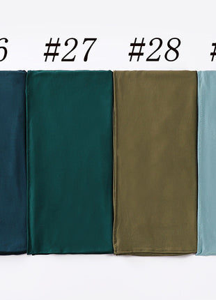 Big Size Jersey Hijabs for Woman Turban Mercerized Cotton Hijab Scarf Shawl Turbans for Women Headscarf Scarves Ramadan Foulard