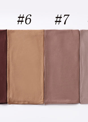 Big Size Jersey Hijabs for Woman Turban Mercerized Cotton Hijab Scarf Shawl Turbans for Women Headscarf Scarves Ramadan Foulard