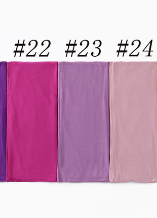 Big Size Jersey Hijabs for Woman Turban Mercerized Cotton Hijab Scarf Shawl Turbans for Women Headscarf Scarves Ramadan Foulard
