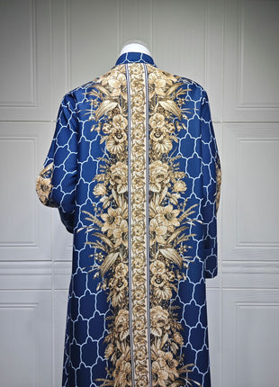 Muslim Dress Women Abaya for Eid Diamond Party Dresses Arab Long Robe Print Abayas Dubai Morocco Kaftan Islam Jalabiya Vestidos