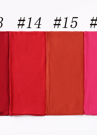 Big Size Jersey Hijabs for Woman Turban Mercerized Cotton Hijab Scarf Shawl Turbans for Women Headscarf Scarves Ramadan Foulard