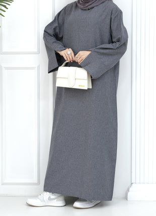 2024 New Dubai Abaya for Muslim Women Eid Ramadan Modest Dress Türkiye Loose Large Elegant Dress Gown Female Islam Clothing