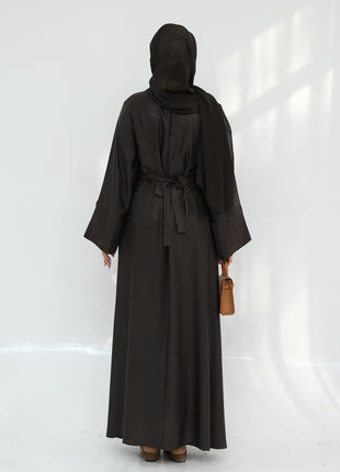 Eid Muslim Abaya for Women Bow Dresses Jalabiya Vestidos Split Sleeve Ramadan Morocco Dubai Long Robe Party Islam Kaftan 2025