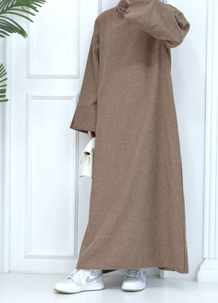 2024 New Dubai Abaya for Muslim Women Eid Ramadan Modest Dress Türkiye Loose Large Elegant Dress Gown Female Islam Clothing