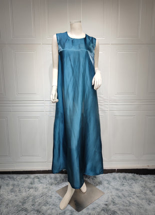 Muslim Dress 2 Piece Set Abayas Women Autumn Elegant Party Arab Morocco Hijab Abaya Dubai Turkey Islam Kaftan Musulmane Vestidos