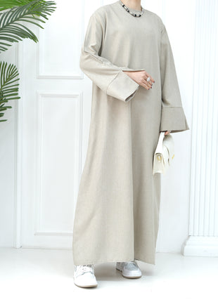 2024 New Dubai Abaya for Muslim Women Eid Ramadan Modest Dress Türkiye Loose Large Elegant Dress Gown Female Islam Clothing