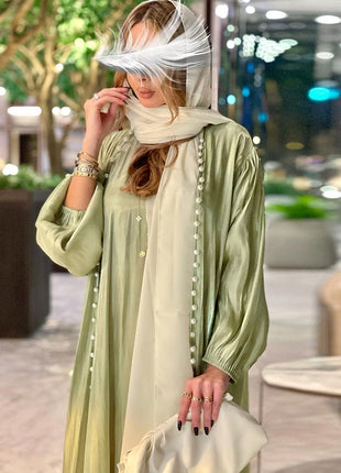 Muslim Dress 2 Piece Set Abayas Women Autumn Elegant Party Arab Morocco Hijab Abaya Dubai Turkey Islam Kaftan Musulmane Vestidos