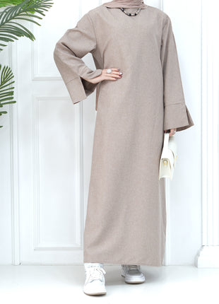 2024 New Dubai Abaya for Muslim Women Eid Ramadan Modest Dress Türkiye Loose Large Elegant Dress Gown Female Islam Clothing