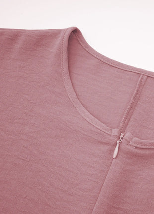 Minimalist Black Front-Zip Plain Abaya Maxi Dress Women Muslim Egyptian Kaftan Ramadan Jalabiya Islam Saudi Arabic Outfits 2025