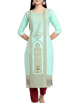 Muslim Women's Casual Fashionable  Kurt Straight Tube Ethnic Slit hem Takchita Dress Abito Donna Musulmana Girls Prayer Dress