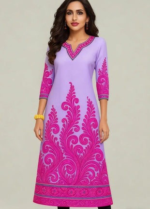 Muslim Kurt Flowers Women's Fashion Comfortable Long Sleeve Straight Casual Ethnic Vestidos Longos Parrot 3D Print New Dress