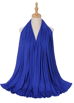 Big Size Jersey Hijabs for Woman Turban Mercerized Cotton Hijab Scarf Shawl Turbans for Women Headscarf Scarves Ramadan Foulard