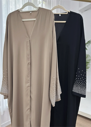 Eid Muslim Diamond Abaya For Women Button Cardigan Up Jalabiya Ramadan Dress 2026 Ramadan Caftan Party Long Robe Vestido Largos