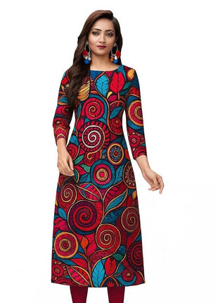 National style Muslim Women's Casual Fashionable And Comfortable Kurtta Dress Slit hem Abito Donna Musulmana Girls Prayer Dress