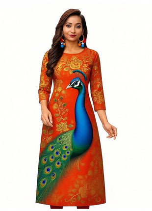 Muslim Dress Kurt Women's Fashionable Slit hem Straight Tube Casual Elephant Flowers Pattern Robe Marocain Islamic Prayer