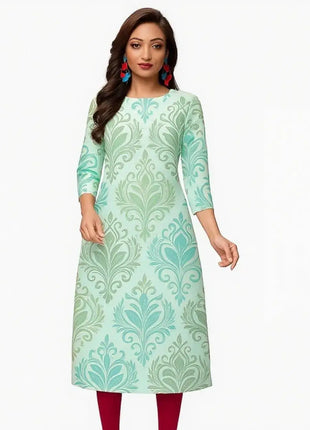 Muslim Kurtta Women's Fashion Comfortable Dress Straight Tube Ethnic Vestiti Marocchini Donna Abito Donna Musulmana Slit hem