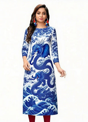Muslim Kurtta Women Casual Fashion Dress Straight Tube Turkish Abaya Vetement Femme Flowers National style Kaftan Dress Moroccan