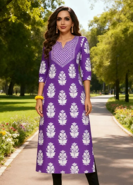 Muslim Women Kurt Casual Dress Middle Eastern Straight Casual Ethnic Flower Mandarin National Style Caftan Marocain Femme