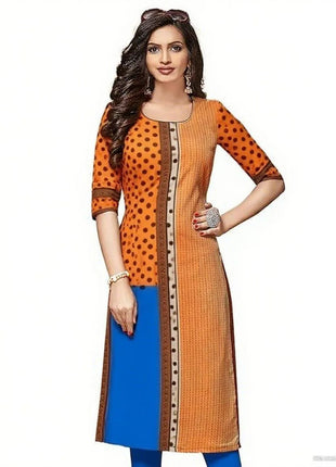 National style Muslim Women's Casual Fashionable And Comfortable Kurtta Dress Slit hem Abito Donna Musulmana Girls Prayer Dress