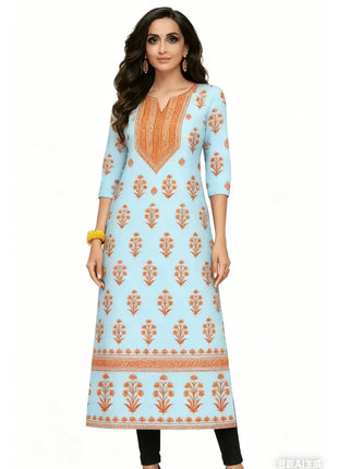 Muslim Kurt Women Casual Fashion Dress Peacock Straight Tube Casual Ethnic Flower National Style Islamische Kleidung Frauen